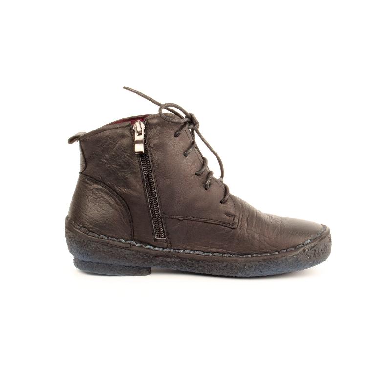 Chaussures Femme Bottines en Cuir, Couleur Noir / G027-51 / BEL CHOU'S
