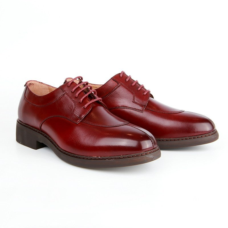 Chaussures Homme Richelieu en Cuir, Couleur Rouge / C2001-67 / BEL CHOU'S