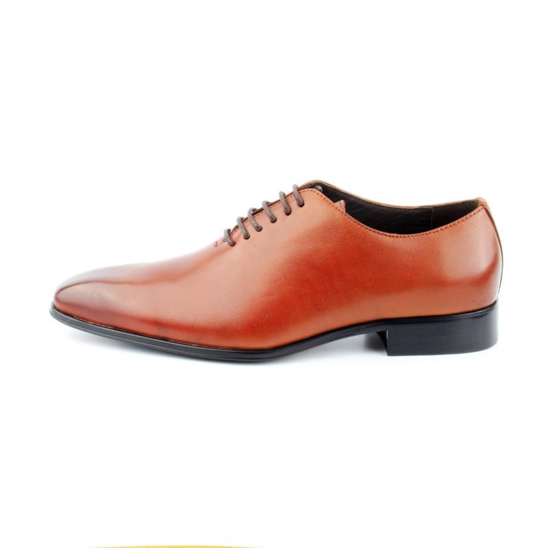 Chaussures Homme Richelieu en Cuir, Couleur Marron / C1401-65 / BEL CHOU'S