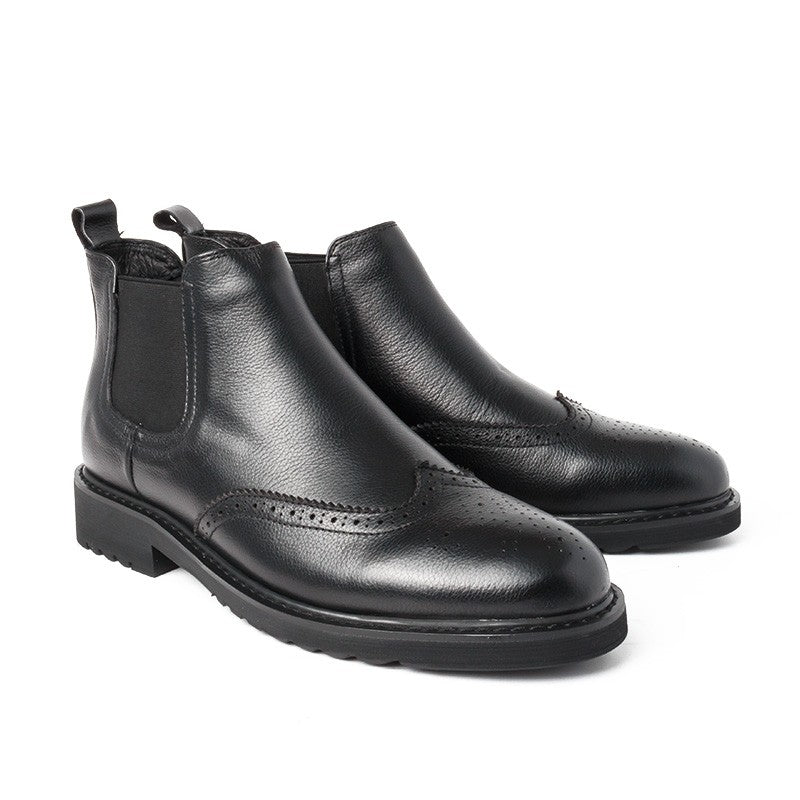 Chaussures Homme Bottines en Cuir, Couleur Noir / M111-51 / BEL CHOU'S