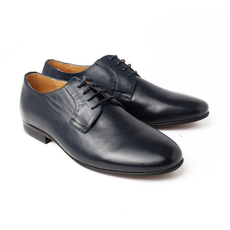 Chaussures Homme Richelieu en Cuir, Couleur Bleu / C1501-84 / BEL CHOU'S