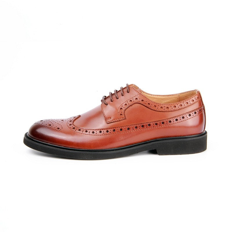 Chaussures Homme Richelieu en Cuir, Couleur Marron / C7001-63 / BEL CHOU'S