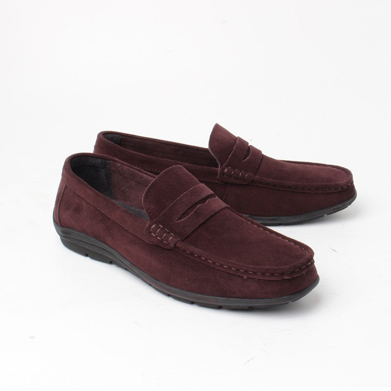 Chaussures Homme Mocassins & Drivers en Cuir, Couleur Marron / M013-64 / BEL CHOU'S