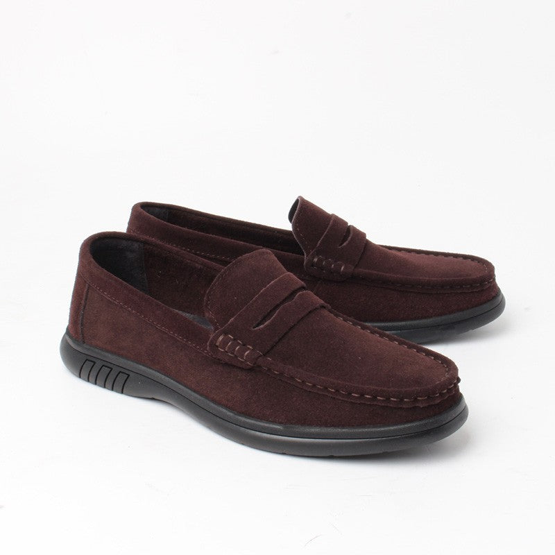 Chaussures Homme Mocassins & Drivers en Cuir, Couleur Marron / M014-64 / BEL CHOU'S