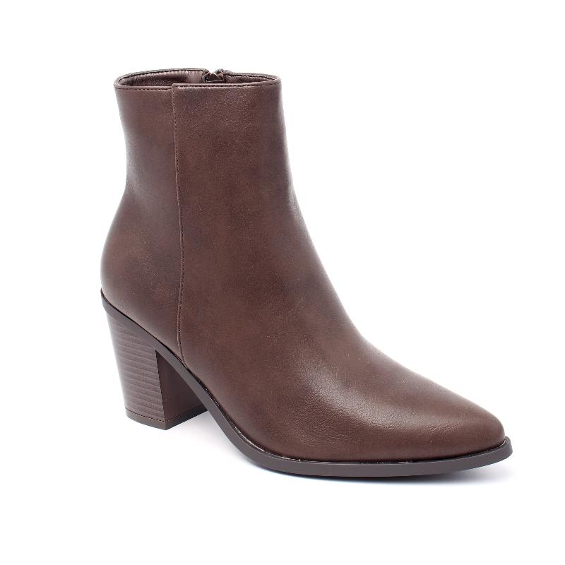 Chaussures Femme Bottines, Couleur Marron / J111-62 / MINIA