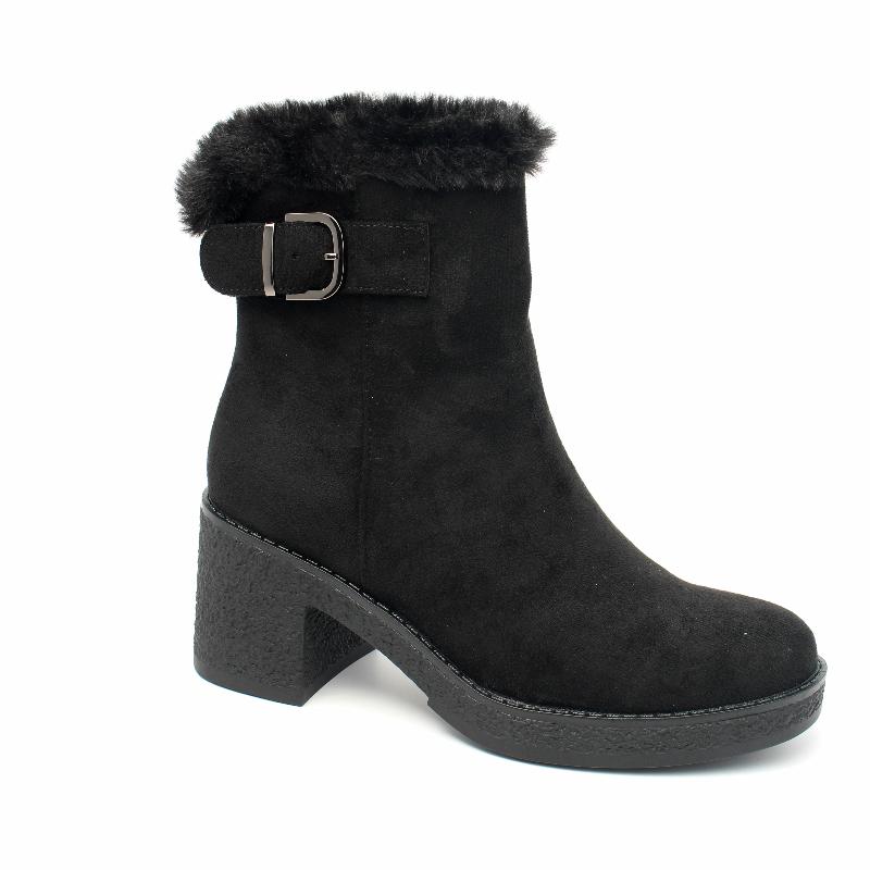 Chaussures Femme Bottines, Couleur Noir / J112-51 / MINIA