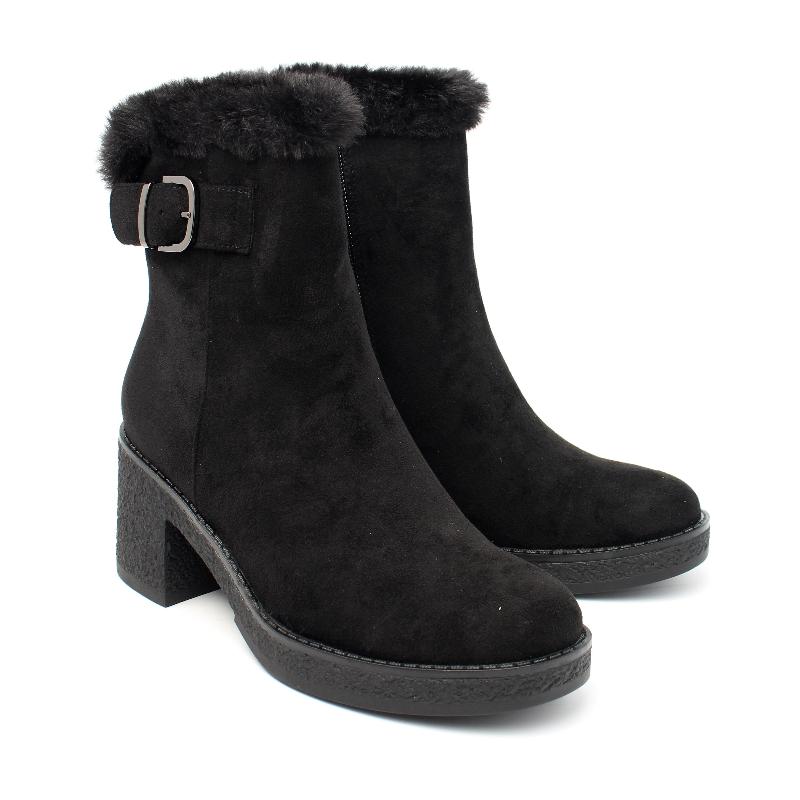 Chaussures Femme Bottines, Couleur Noir / J112-51 / MINIA
