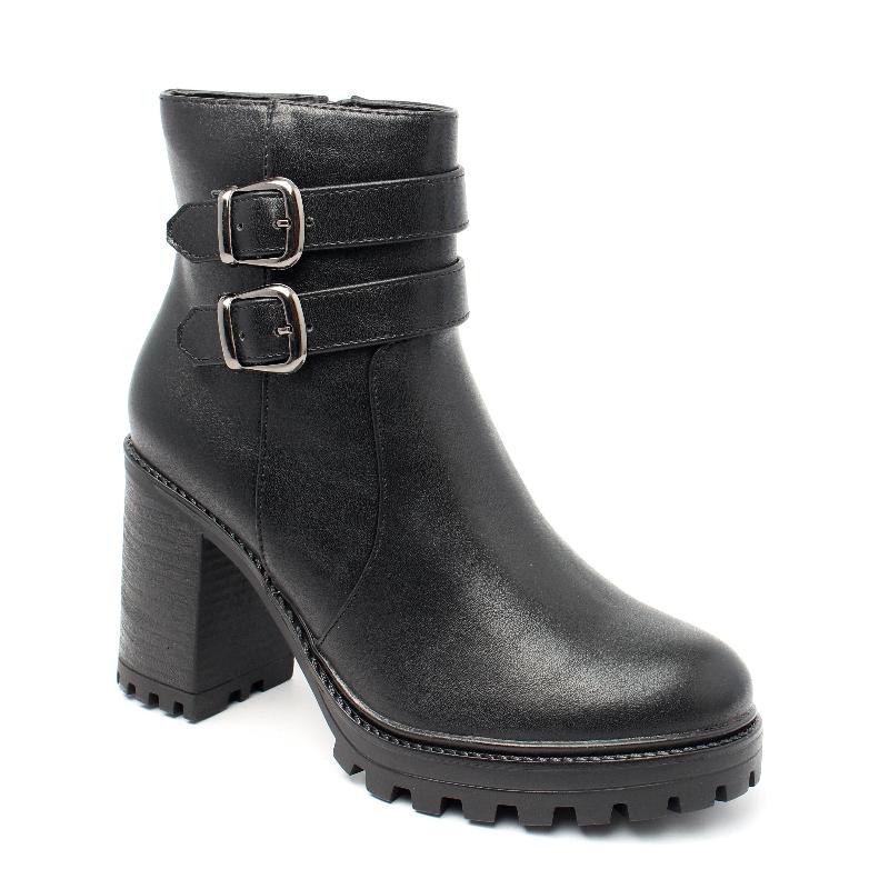 Chaussures Femme Bottines, Couleur Noir / J113-51 / MINIA