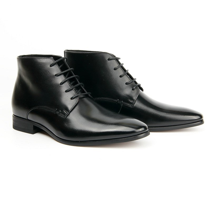 Chaussures Homme Bottines en Cuir, Couleur Noir / D2006-51 / BEL CHOU'S