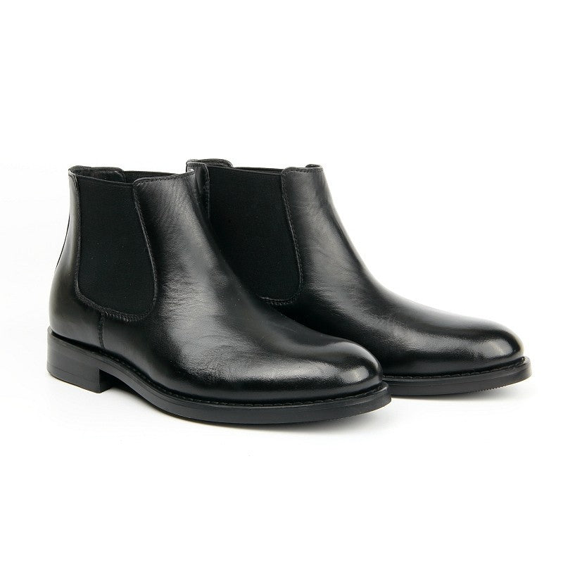 Chaussures Homme Bottines en Cuir, Couleur Noir / D2012-51 / BEL CHOU'S