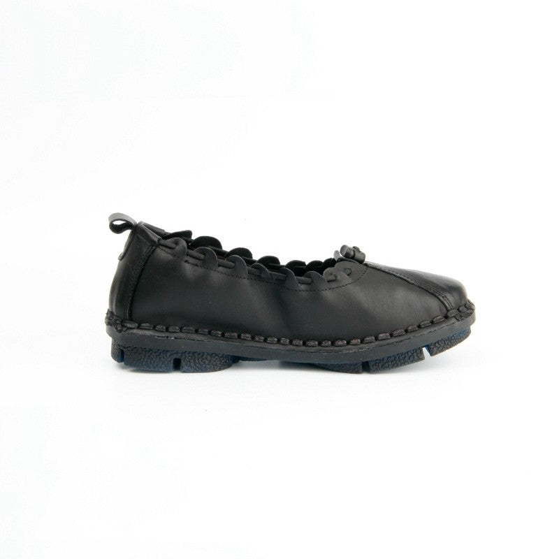 Chaussures Femme Pantoufles en Cuir, Couleur Noir / G0016-51 / BEL CHOU'S