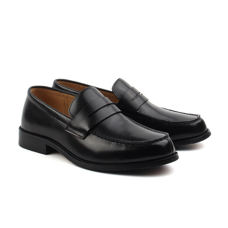 Chaussures Homme Mocassins en Cuir, Couleur Noir / C1001-51 / BEL CHOU'S