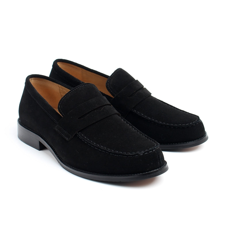 Chaussures Homme Mocassins en Cuir, Couleur Noir / C1002-51 / BEL CHOU'S