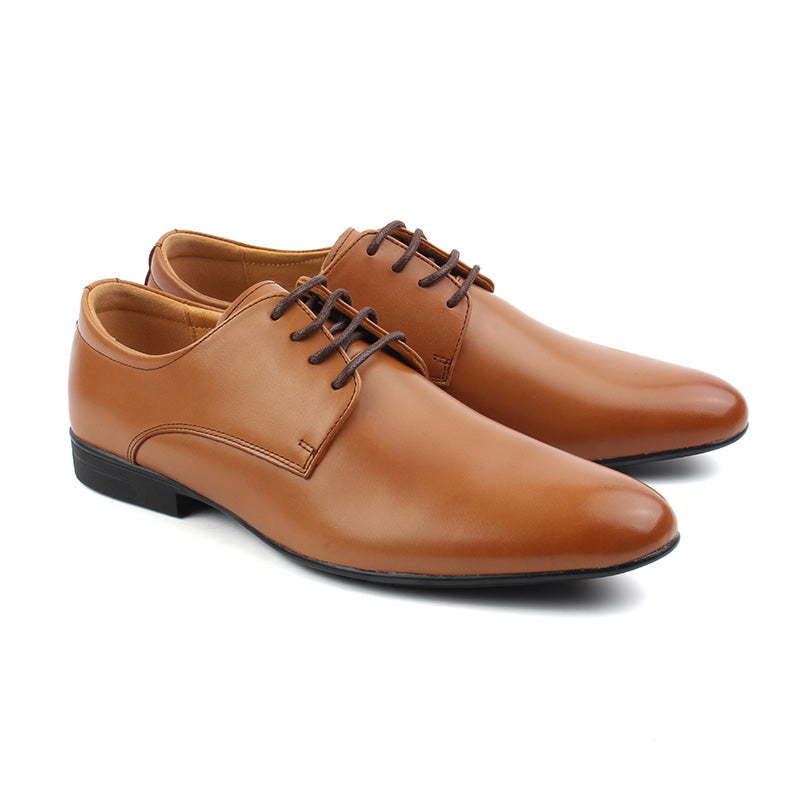 Chaussures Homme Richelieu en Cuir, Couleur Marron / C11001-65 / BEL CHOU'S