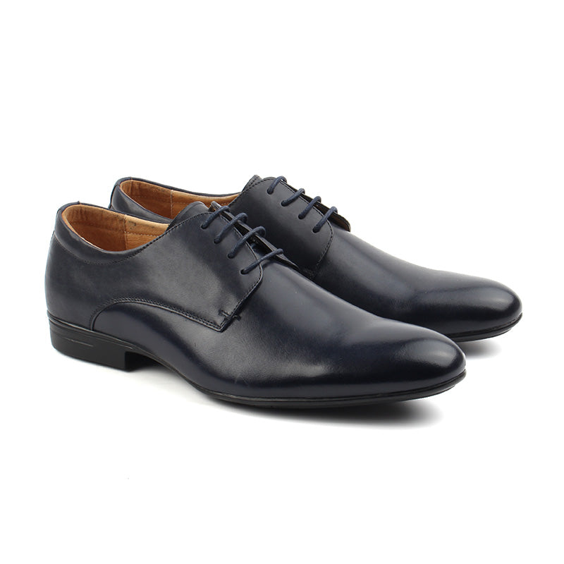 Chaussures Homme Richelieu en Cuir, Couleur Bleu Marine / C11001-84 / BEL CHOU'S