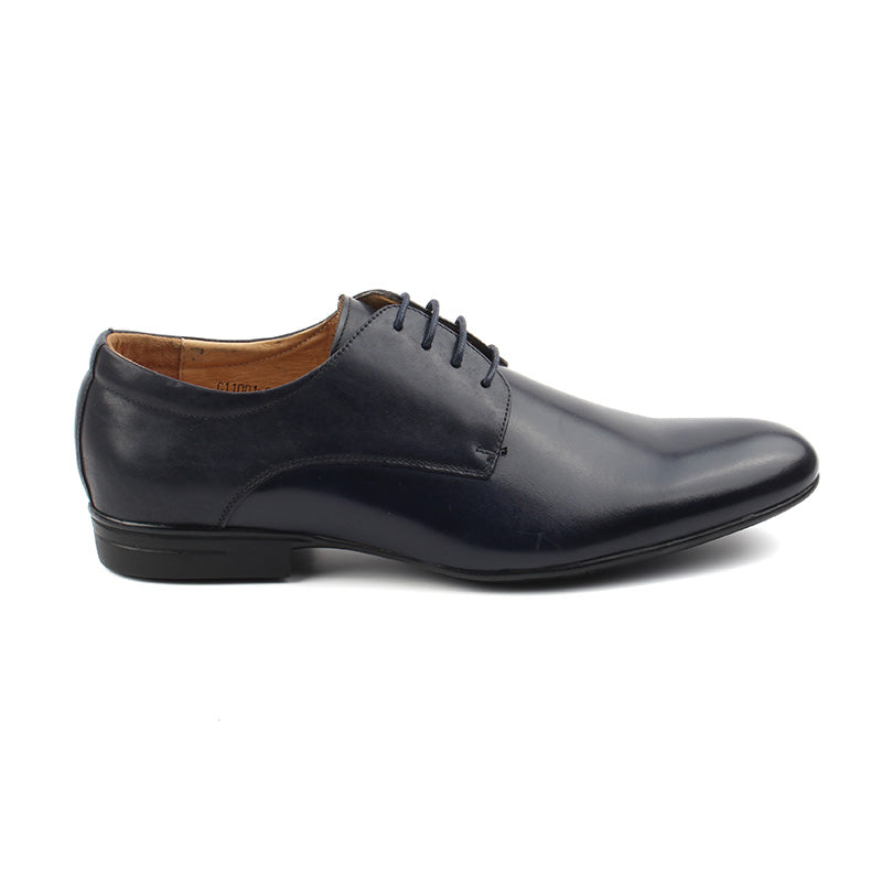 Chaussures Homme Richelieu en Cuir, Couleur Bleu Marine / C11001-84 / BEL CHOU'S