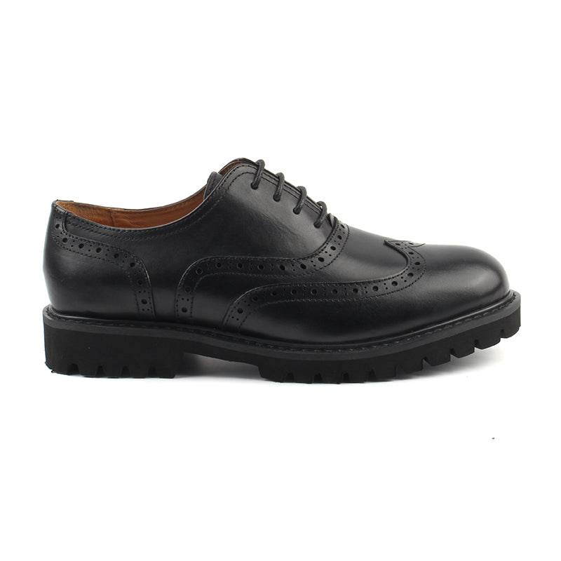 Chaussures Homme Richelieu en Cuir, Couleur Noir / C1301-51 / BEL CHOU'S