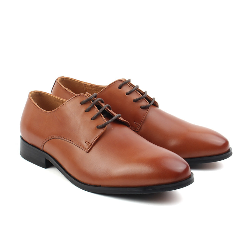 Chaussures Homme Derbies en Cuir, Couleur Marron / C1901-65 / BEL CHOU'S