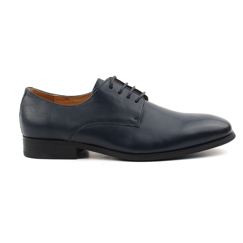 Chaussures Homme Derbies en Cuir, Couleur Bleu Marine / C1901-84 / BEL CHOU'S