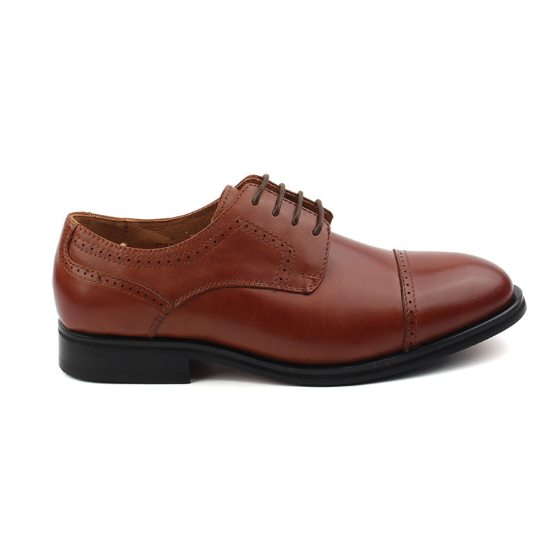 Chaussures Homme Derbies en Cuir, Couleur Marron / C2201-65 / BEL CHOU'S