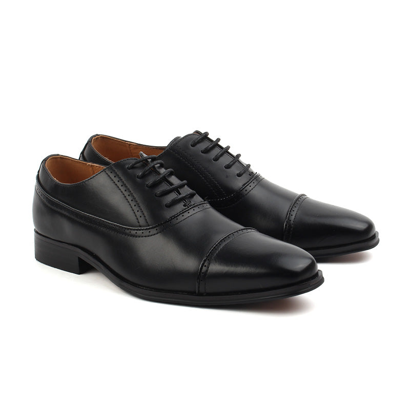 Chaussures Homme Richelieu en Cuir, Couleur Noir / C2501-51 / BEL CHOU'S