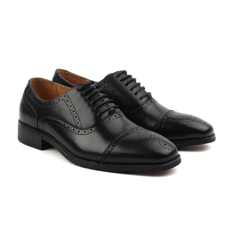 Chaussures Homme Richelieu en Cuir, Couleur Noir / C2601-51 / BEL CHOU'S