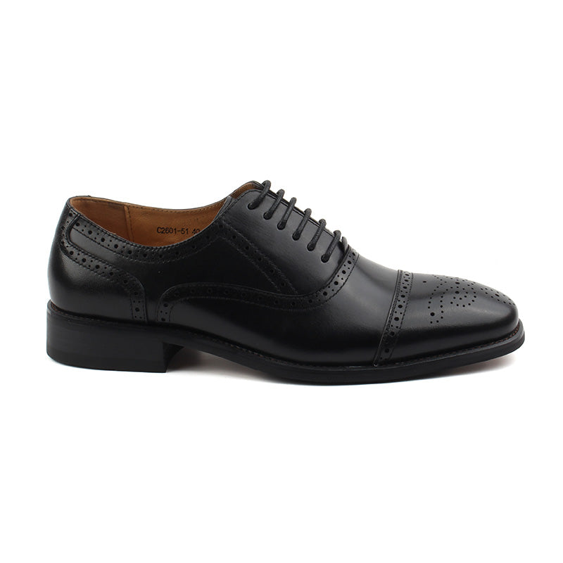 Chaussures Homme Richelieu en Cuir, Couleur Noir / C2601-51 / BEL CHOU'S