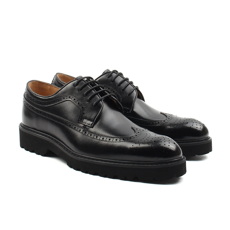 Chaussures Homme Derbies en Cuir, Couleur Noir / C3101-51 / BEL CHOU'S