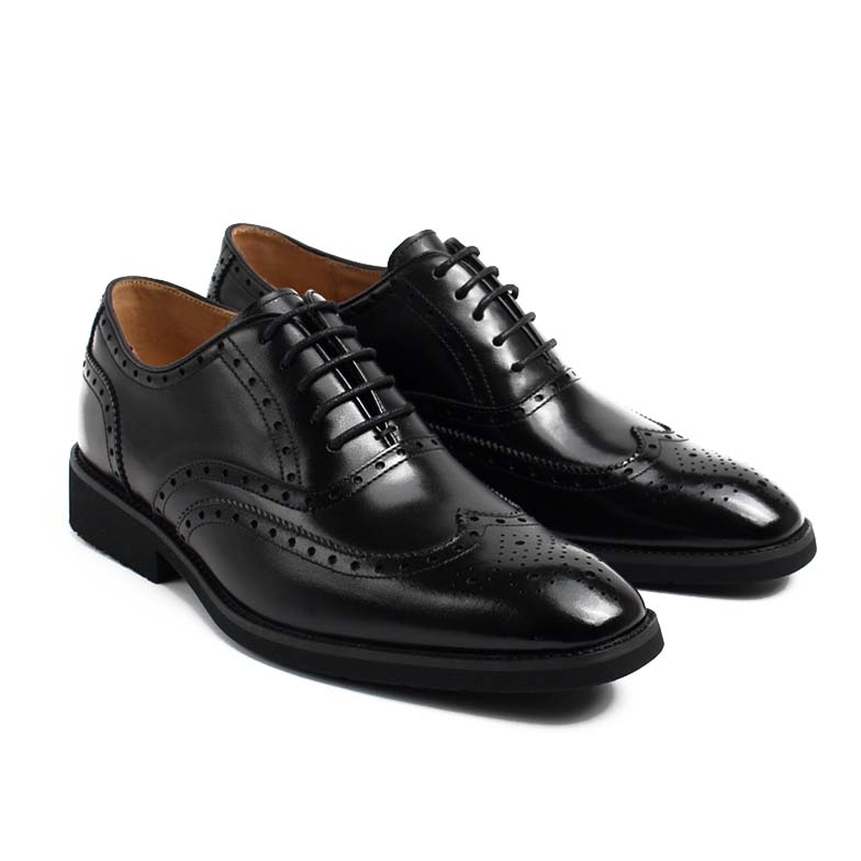 Chaussures Homme Richelieu en Cuir, Couleur Noir / C3401-51 / BEL CHOU'S