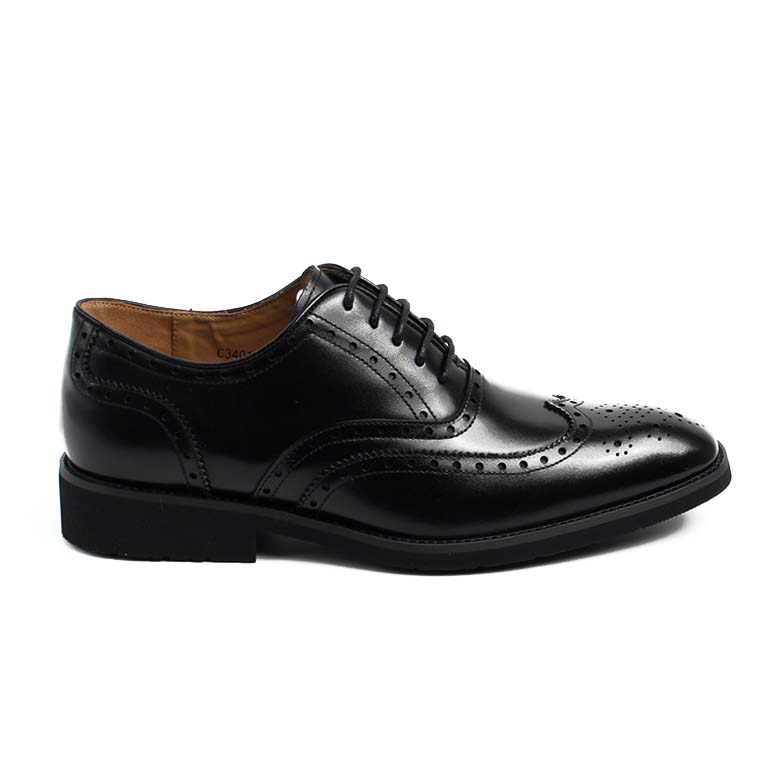 Chaussures Homme Richelieu en Cuir, Couleur Noir / C3401-51 / BEL CHOU'S