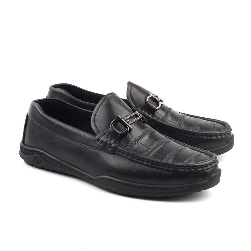 Chaussures Homme Mocassins en Cuir, Couleur Noir / C3701-51 / BEL CHOU'S