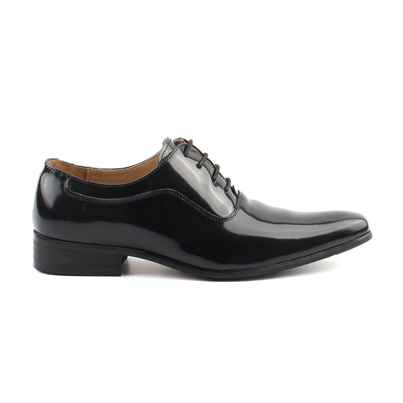 Chaussures Homme Richelieu en Cuir, Couleur Vernis Noir / C9001-52 / BEL CHOU'S