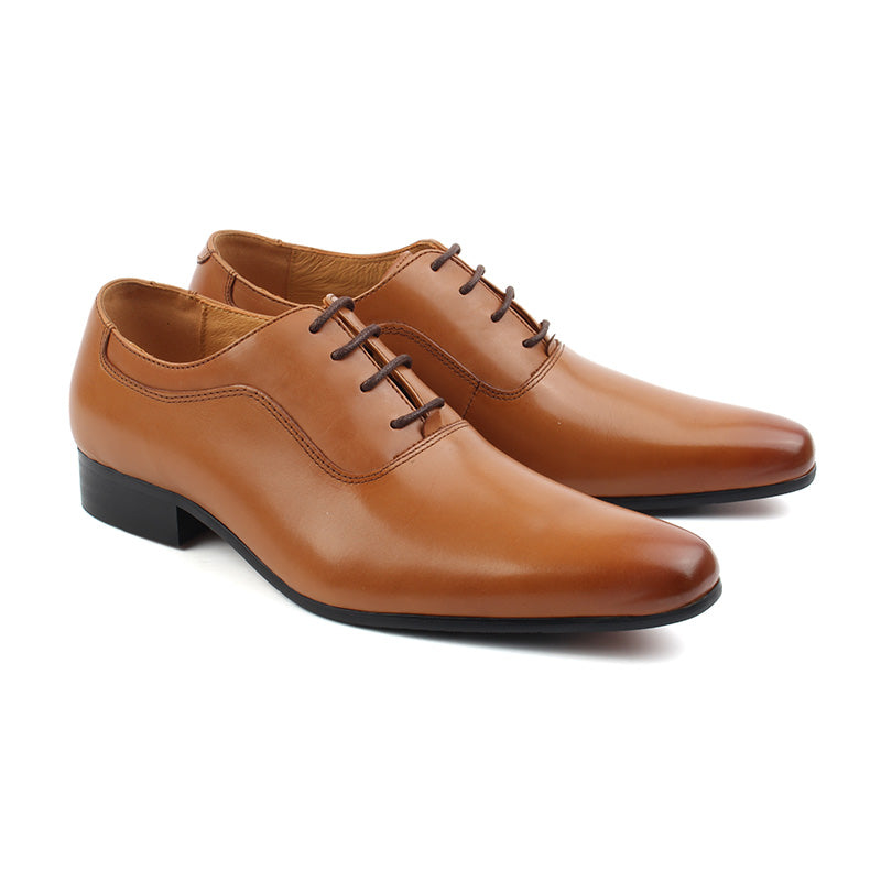 Chaussures Homme Richelieu en Cuir, Couleur Marron / C9001-65 / BEL CHOU'S