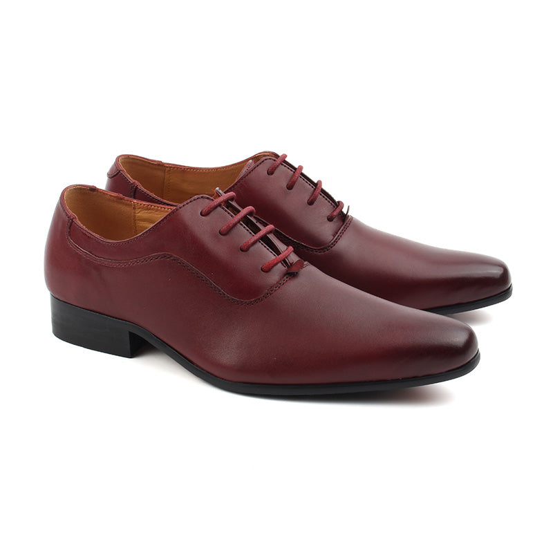 Chaussures Homme Richelieu en Cuir, Couleur Rouge / C9001-67 / BEL CHOU'S