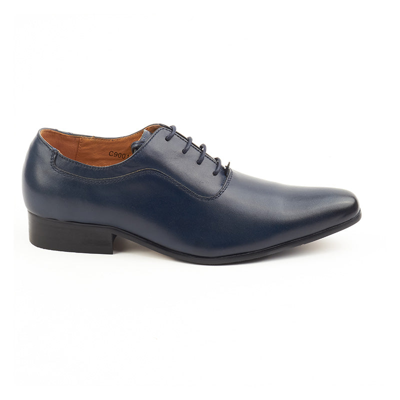 Chaussures Homme Richelieu en Cuir, Couleur Bleu Marine / C9001-84 / BEL CHOU'S