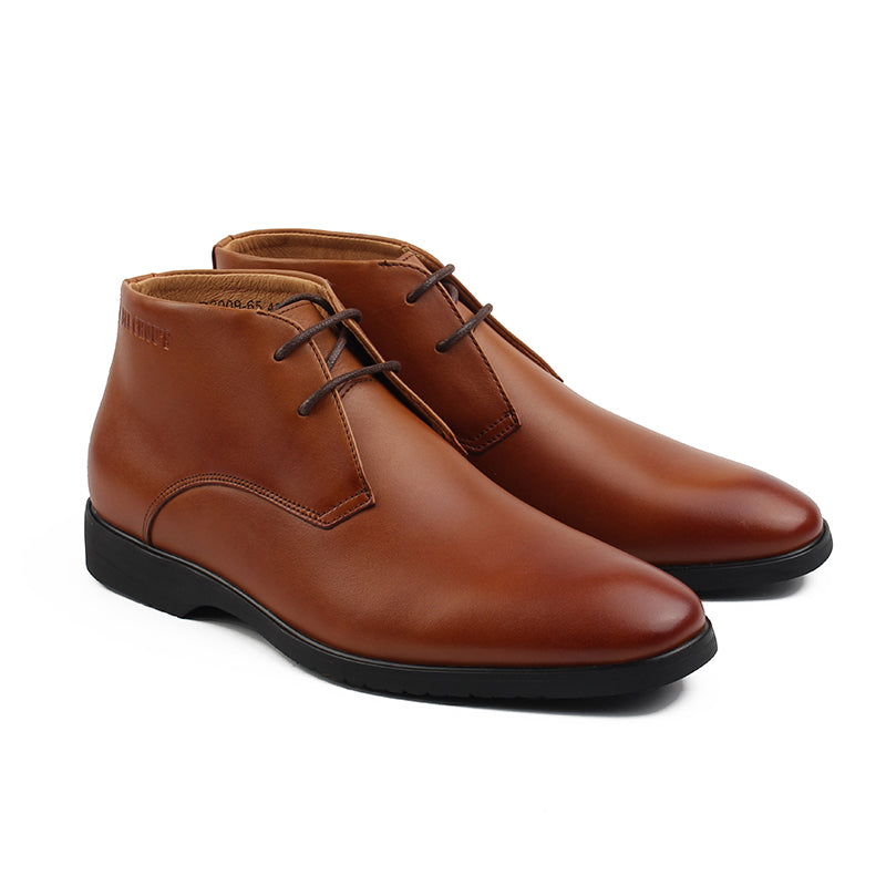 Chaussures Homme Bottines en Cuir, Couleur Marron / D2009-65 / BEL CHOU'S