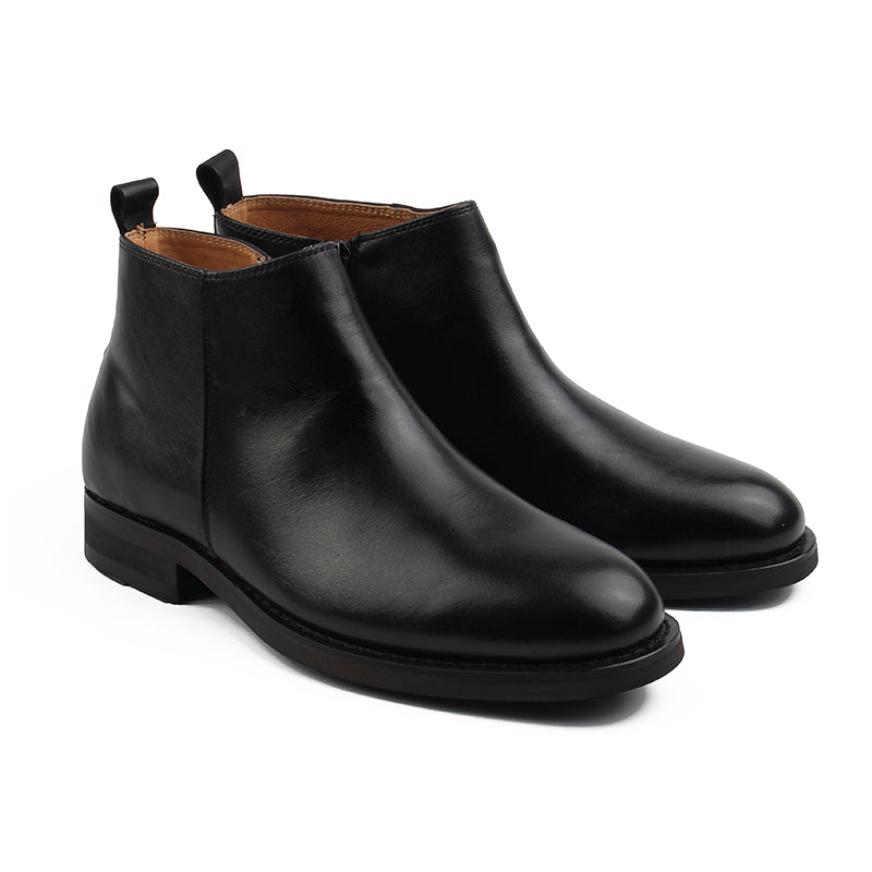 Chaussures Homme Bottines en Cuir, Couleur Noir / D2011-51 / BEL CHOU'S