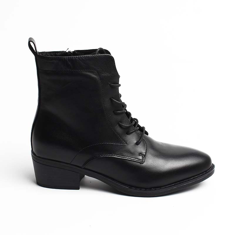 Chaussures Femme Bottines en Cuir, Couleur Noir / EX120-51 / BEL CHOU'S