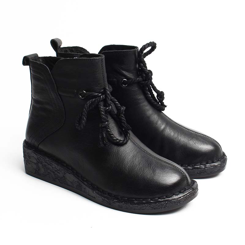 Chaussures Femme Bottines en Cuir, Couleur Noir / EX151-51 / BEL CHOU'S