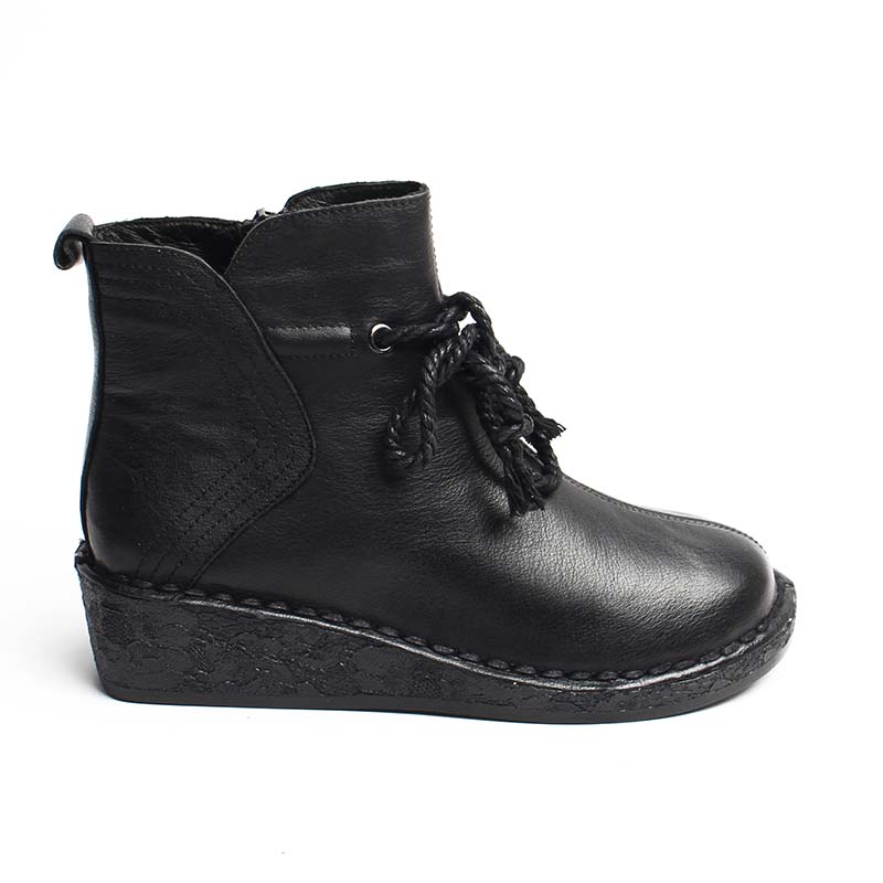 Chaussures Femme Bottines en Cuir, Couleur Noir / EX151-51 / BEL CHOU'S