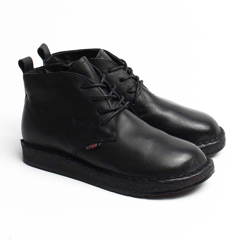 Chaussures Femme Bottines en Cuir, Couleur Noir / EX153-51 / BEL CHOU'S