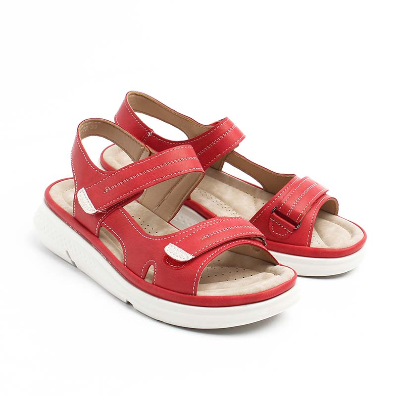 Chaussures Femme Sandales, Couleur Rouge / F024-73 / MINIA