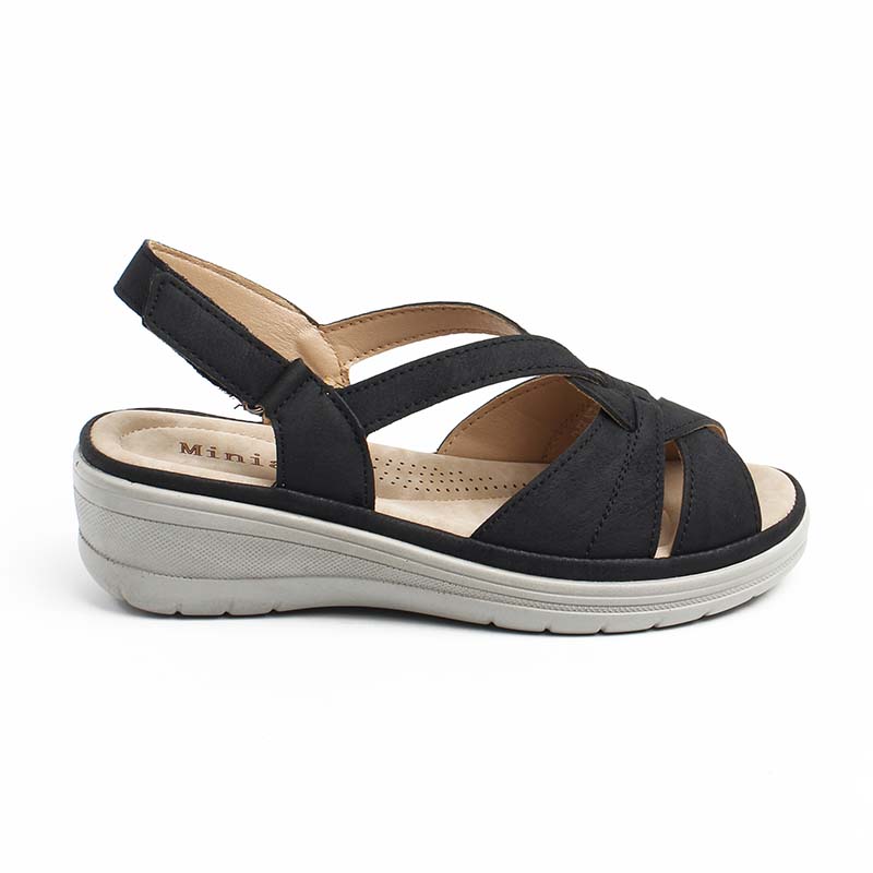 Chaussures Femme Sandales, Couleur Noir / F029-51 / MINIA