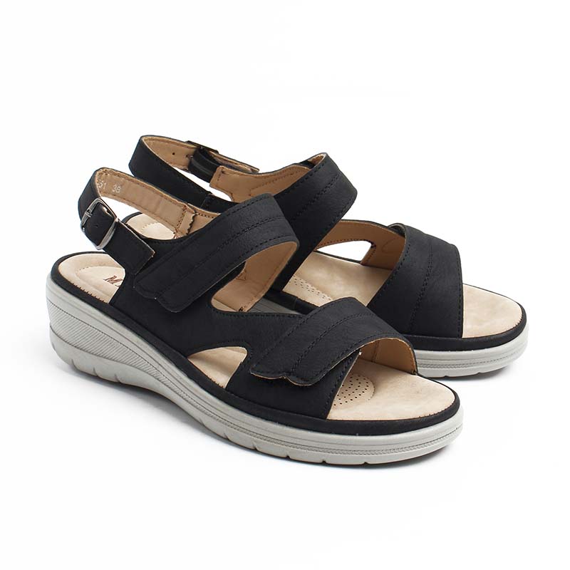 Chaussures Femme Sandales, Couleur Noir / F030-51 / MINIA