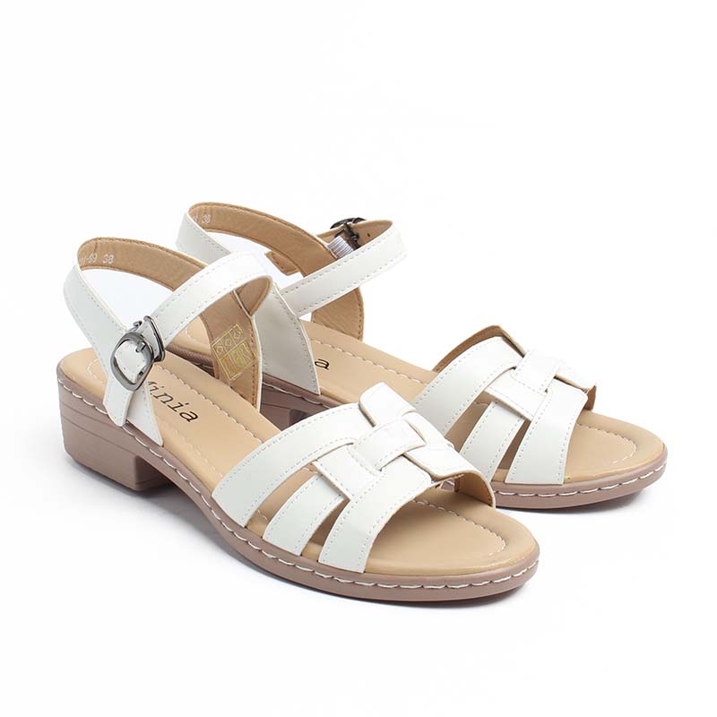 Chaussures Femme Sandales, Couleur Blanc / F031-99 / MINIA