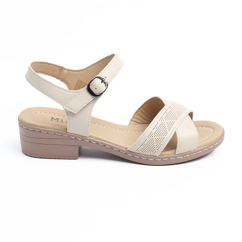 Chaussures Femme Sandales, Couleur Blanc / F032-99 / MINIA