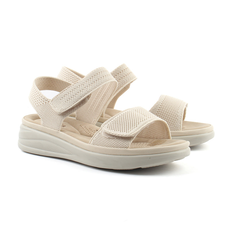 Chaussures Femme Sandales, Couleur Beige / F033-65 / MINIA