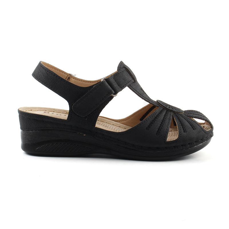 Chaussures Femme Sandales, Couleur Noir / F034-51 / MINIA