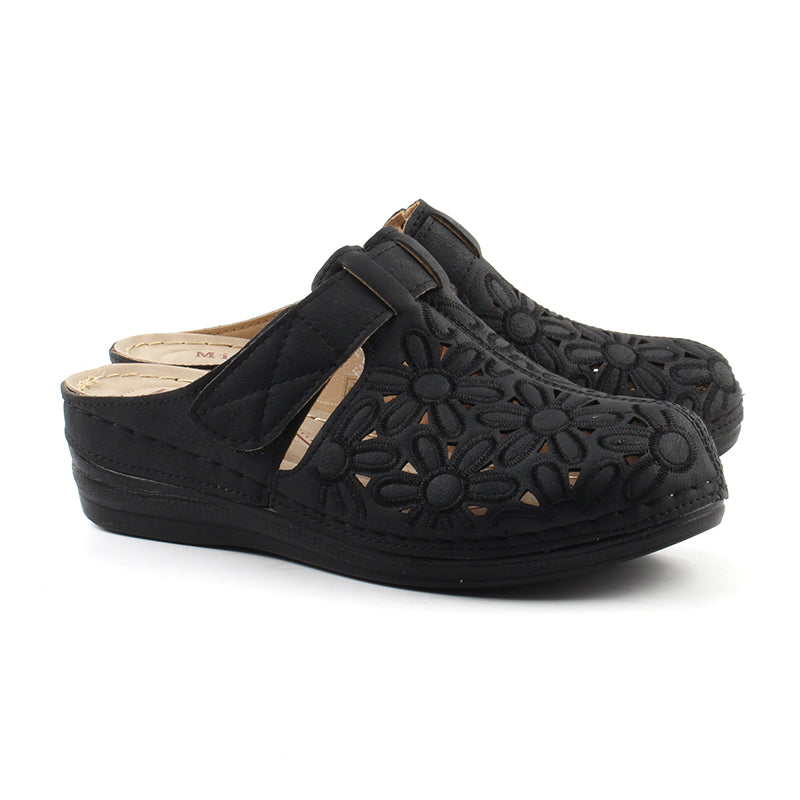 Chaussures Femme Sandales, Couleur Noir / F036-51 / MINIA