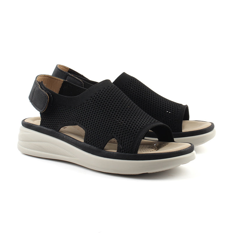 Chaussures Femme Sandales, Couleur Noir / F038-51 / MINIA
